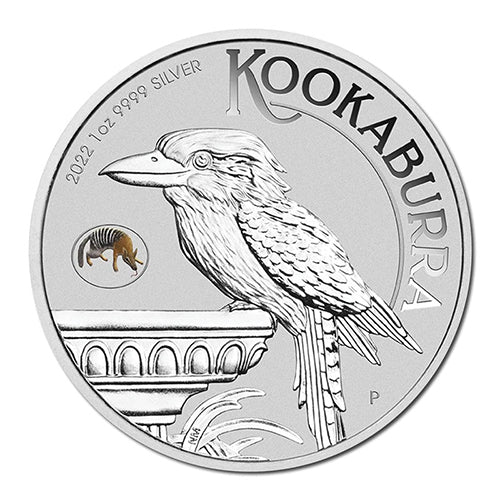 2022 $1 Perth Money Expo ANDA Kookaburra with Numbat Privy Mark 1oz Silver Bullion BU Coin in Card