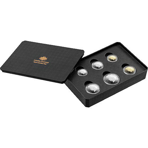 2024 HM King Charles III Effigy Proof Set Six Coin Set