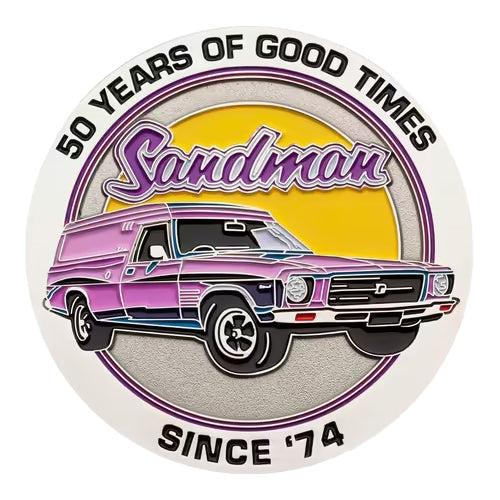 2024 Holden Sandman 50th Anniversary Limited Edition Medallion & Stamp Cover