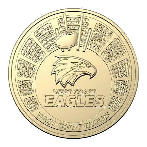2024 $1 AFL Sydney Swans Football Club Collectible Uncirculated Coin