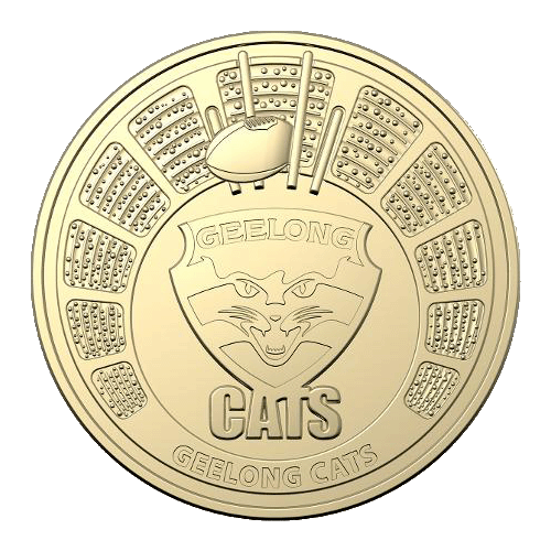 2024 $1 AFL Collingwood Football Club Collectible Uncirculated Coin