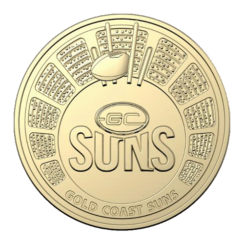 2024 $1 AFL Collingwood Football Club Collectible Uncirculated Coin in Card