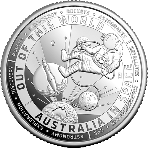 2024 $1 Out of this World - Deep Space C Mintmark Silver Proof Coin