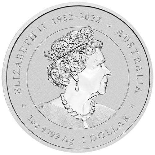 2024 $1 Year of the Dragon Silver Golden Coloured 1oz Silver World Money Fair - ANA Special