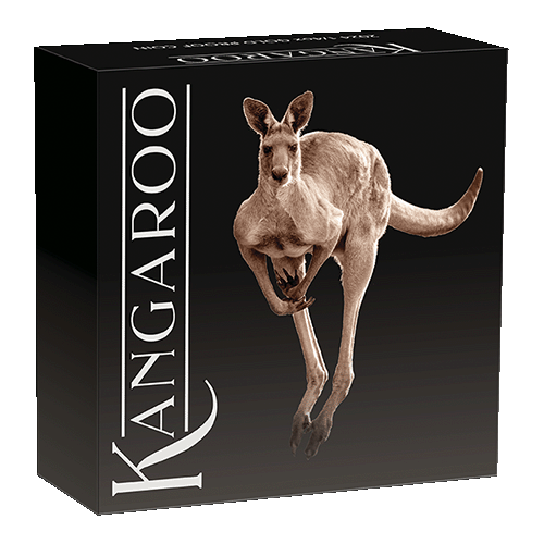 2024 $25 Australian Kangaroo 1/4oz Gold Proof Coin Shipper