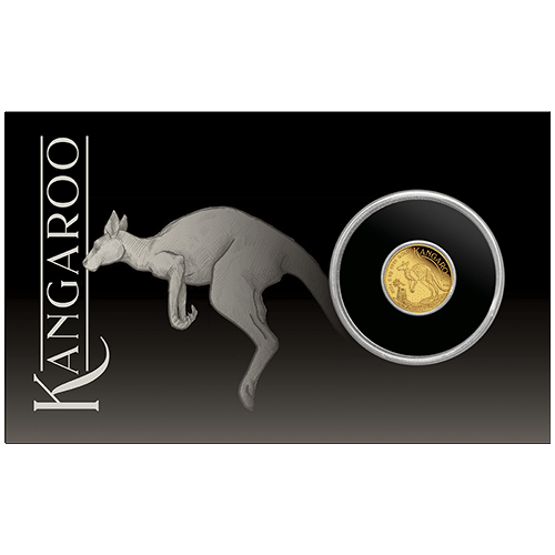 2024 $2 Mini Roo 0.5gm Gold Proof Coin in Card