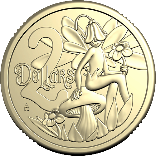 2024 $2 Tooth Fairy Albr Uncirculated Coin in Card
