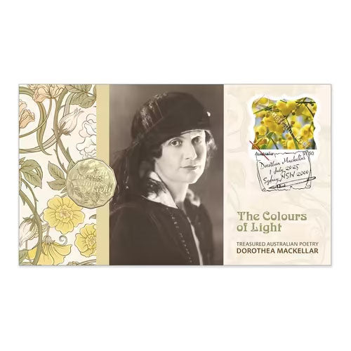 2025 50c Dorothea Mackellar Collection - Treasured Australian Poetry Coin & Stamp Cover Set of 3