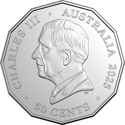 2025 50c Steam Giants Coloured Uncirculated Seven-Coin Collection