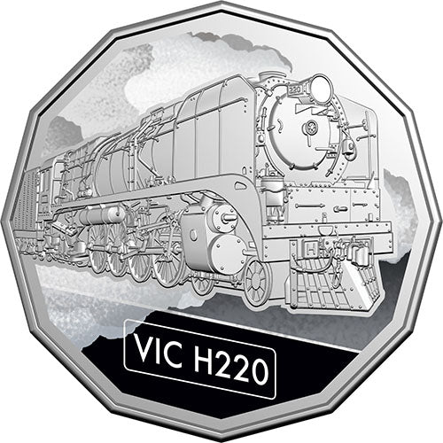 2025 50c Steam Giants Coloured Uncirculated Seven-Coin Collection