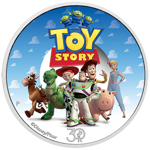 2025 50c 30 Years of Toy Story 1/2oz Silver Proof Coloured Coin