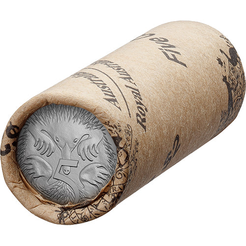 2025 5c King Charles III Effigy - Non-Premium Roll Heads/Heads or Tails/Tails RAM Roll Circulating Coin Cu/Ni