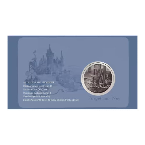 2025 ANZAC Day Medallion & Stamp Cover PNC - Postcards from the Front
