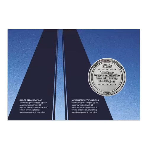 Ford Latest Car Medallion and Logo Badge Cover PNC - Ford Ranger