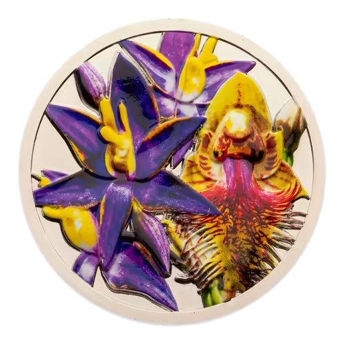 2025 Native Orchids Medallion & Stamp Cover PNC