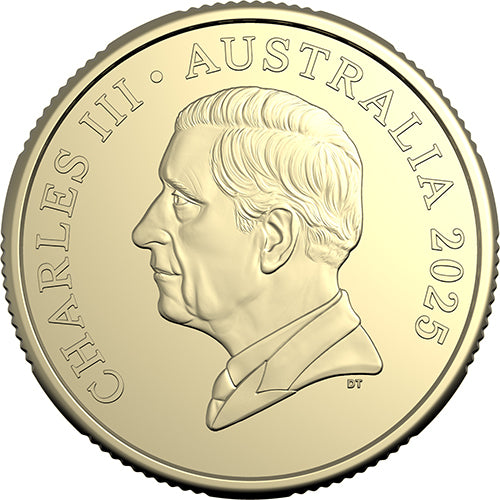 2025 $1 Bluey Christmas Coloured Uncirculated Al/Br Coin in Card