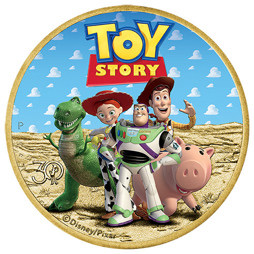 2025 $1 30 Years of Toy Story Coin & Stamp Cover PNC Coin