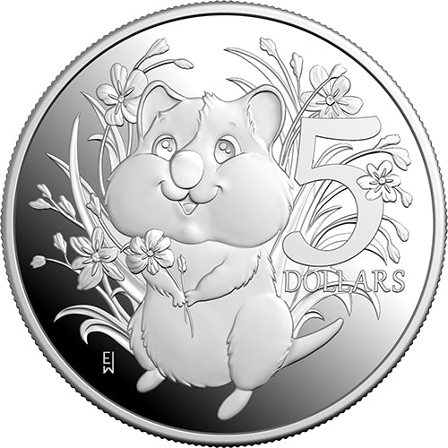 2025 $5 Aussie Bubs 1oz Fine Silver Proof Coin