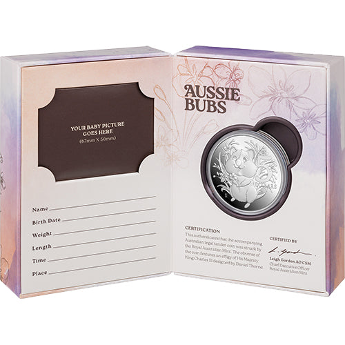 2025 $5 Aussie Bubs 1oz Fine Silver Proof Coin