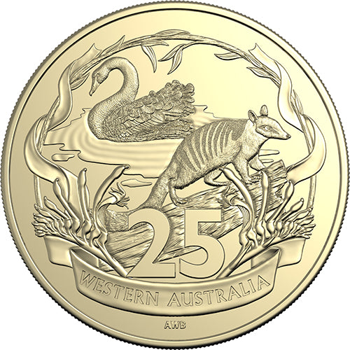 2026 25c 125 Years of Federation - Western Australia Coin