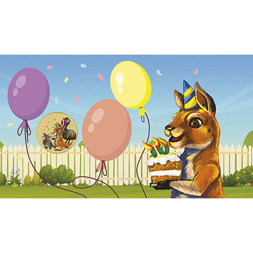 2026 $1 Happy Birthday Coin & Stamp Cover PNC