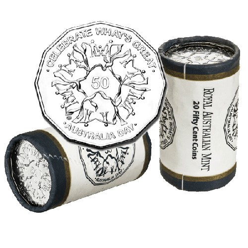 2010 50c Australia Day Mint Roll