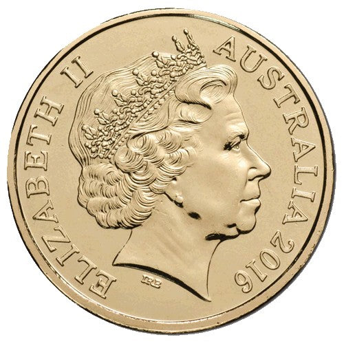 2016 $1 Melbourne Money Expo Mob of Roos M Privy Mark Unc Coin in Card