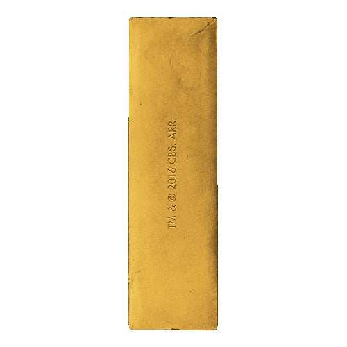 2016 Star Trek Deep Space Nine Gold-Pressed Latinum Slip Collectors Edition