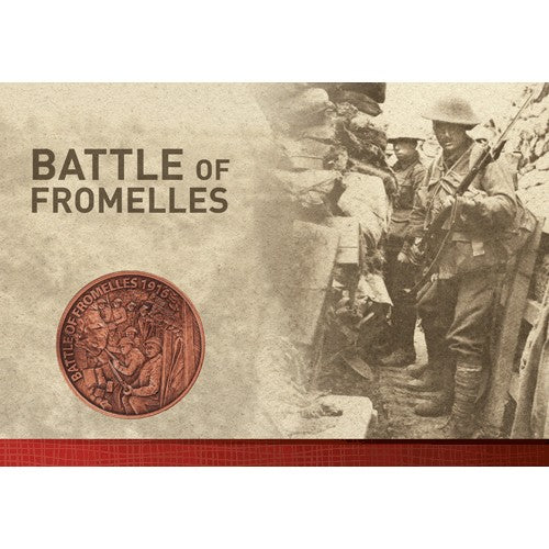 2016 Battle of Fromelles Limited Edition Medallion Cover