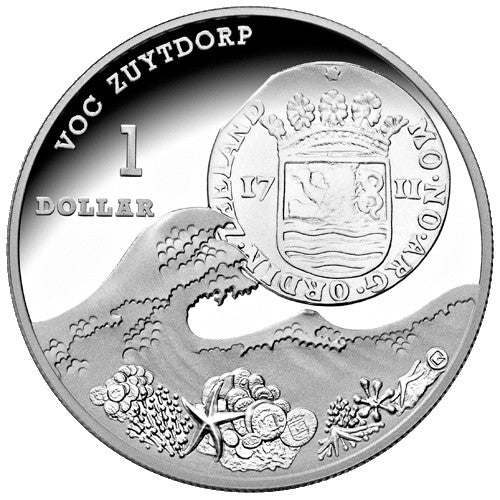 2011 $1 Subscription Made to Order Coin - Zuytdorf Shipwreck 1oz Silver Proof Coin