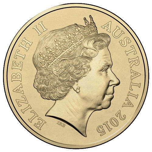 2015 $2 Remembrance Day Flanders Fields Uncirculated Orange Coin in Pack