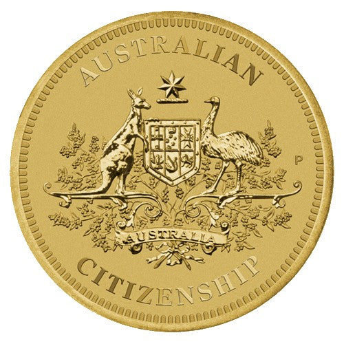 2012 $1 Australian Citizenship Coin in Card