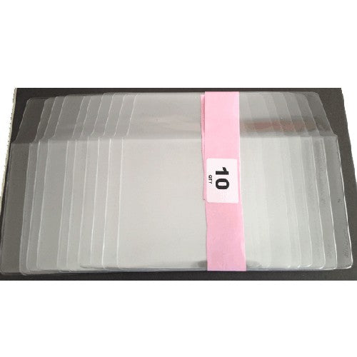 PNC & Medallion Covers Clear Protectors Pack of 10