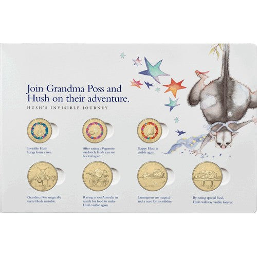 2017 Possum Magic Coin Collection - 8 Uncirculated Coins