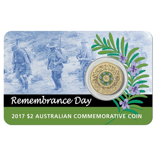 2017 $2 Remembrance Day Al-Br Coin Pack