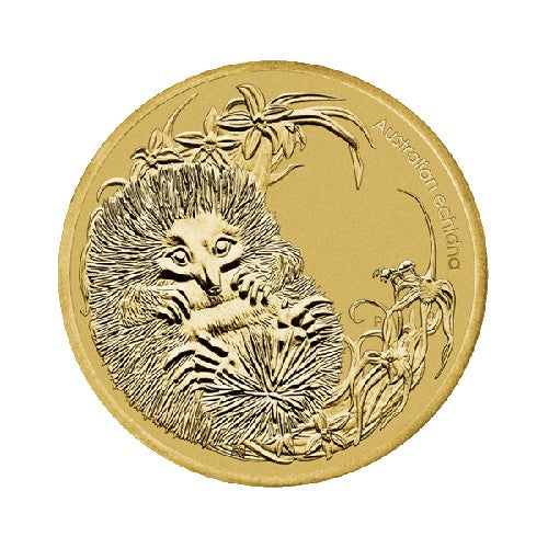 2013 $1 Australian Bush Babies II Echidna Coin & Stamp Cover PNC