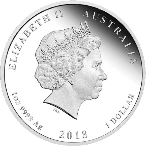 2018 $1 65th Anniversary of the Coronation of Her Majesty Queen Elizabeth II Silver Proof Coin