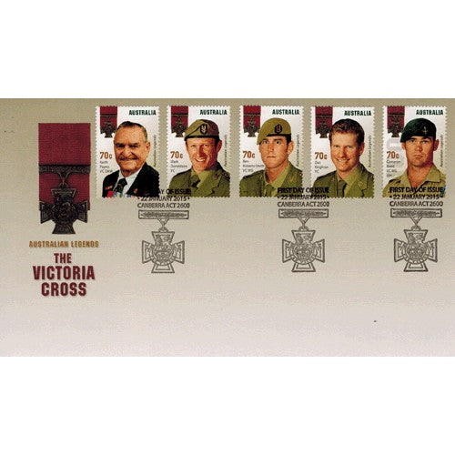 2015 Australian Legends - The Victoria Cross FDC 