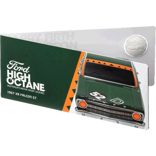 2018 50c Ford Motorsport 6 Coin Collection Cards Only