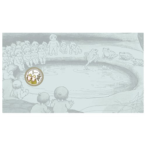 2018 $1 Snugglepot and Cuddlepie Coin & Stamp Cover PNC