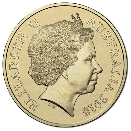 2015 $1 Sydney ANDA Show Mob of Roos S Privy Mark Uncirculated Coin in Card