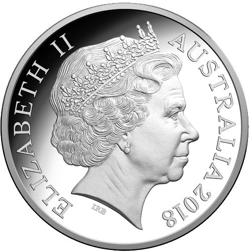 2018 $5 Invictus Games Selectively Gold Plated Silver Proof Coin