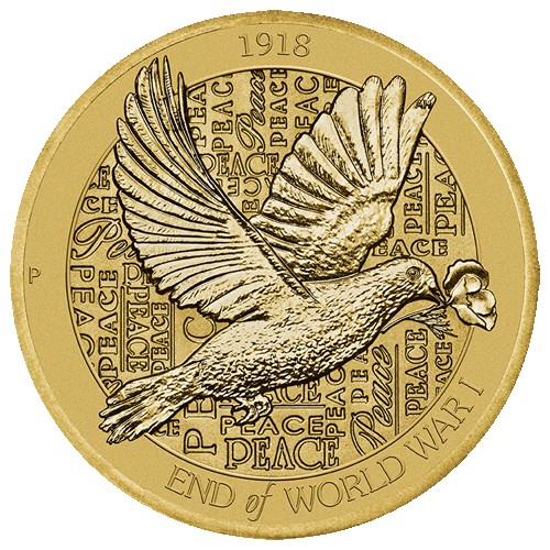 2018 $1 End of World War I 100th Anniversary Coin & Stamp Cover PNC