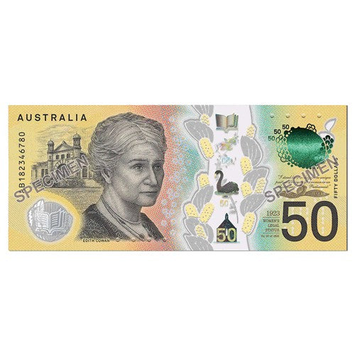 2017 $50 Next Generation Polymer Uncirculated Banknote