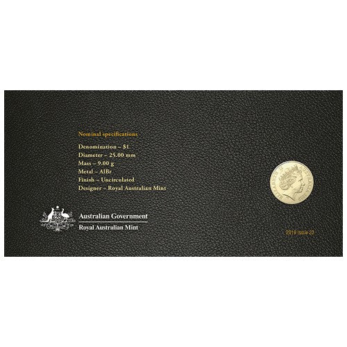 2019 $1 Centenary of the Treaty of Versailles Coin & Stamp Cover PNC