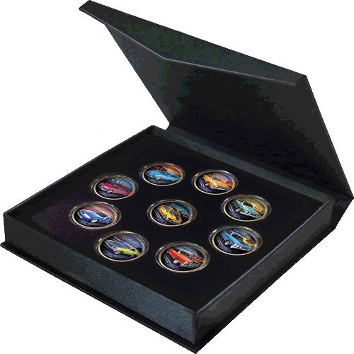 Ford Falcon GT's Gold Plated Enamel Penny Collection