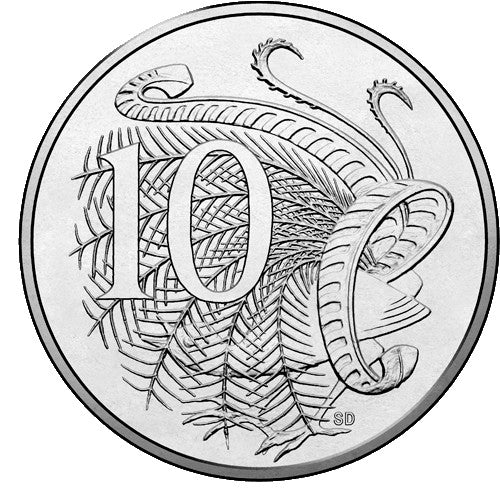 2016 10c 50th Anniversary of Decimal Currrency Unc Coin