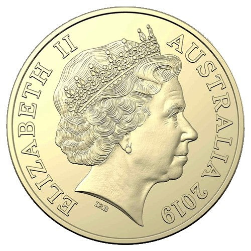 2019 $1 Beijing International Coin Expo Mob of Roos Panda Privymark Al/Br Coin in Card