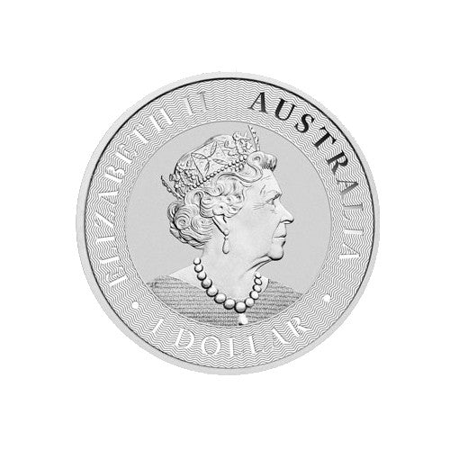 2021 $1 Australian Kangaroo 1oz Silver Bullion Coin