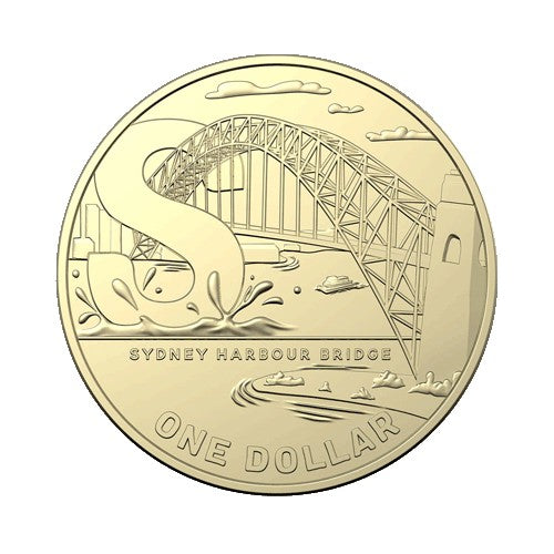 2021 $1 National Heritage Australia - Sydney Harbour Bridge Coin & Stamp Cover PNC